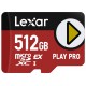 Lexar PLAY PRO microSDXC 512 GB UHS-I Clase 3